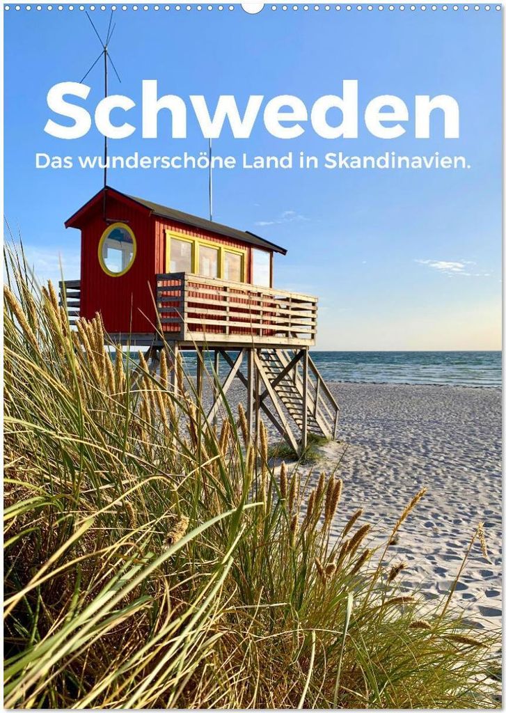 Schweden - Das wunderschöne Land in Skandinavien. (Wandkalender 2026 DIN A2 hoch), CALVENDO Monatskalender