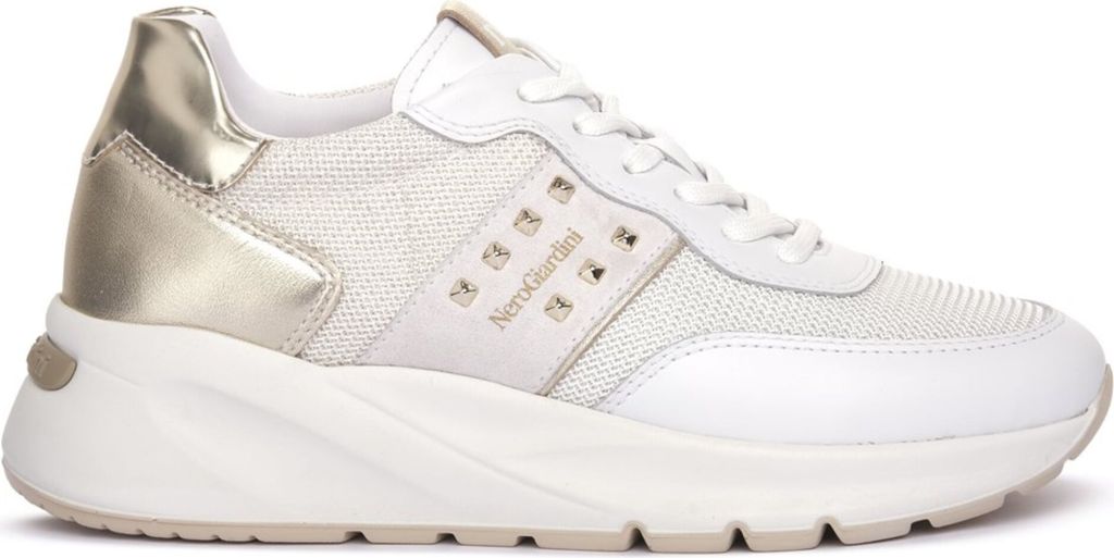 Nero Giardini Damen Sneaker low in Weiß, Größe 38