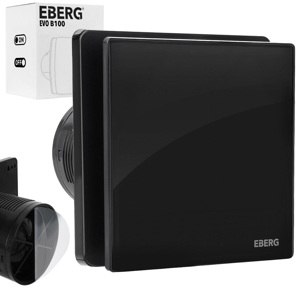 EBERG EVO B 100 HT : Ventilateur de salle de bain, 100 mm, Image du produit 