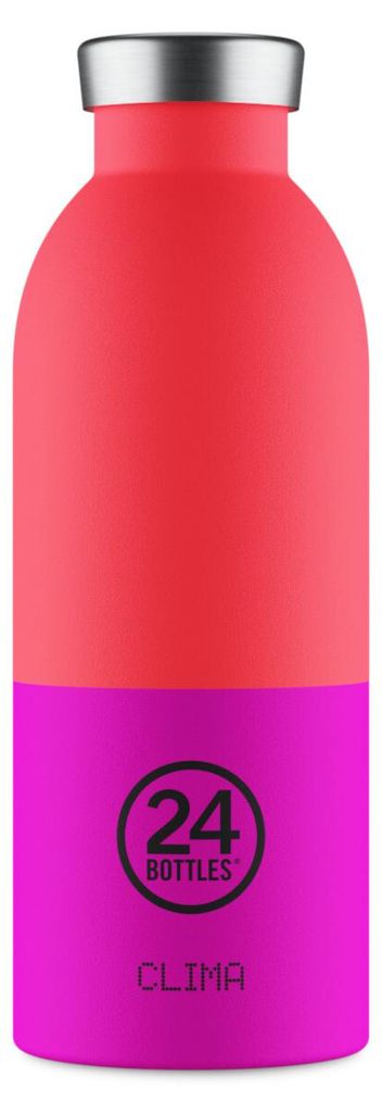 24Bottles Clima, 500 ml, Tägliche Nutzung, Mehrfarbig, Silikon, Edelstahl, Energy, Erwachsener