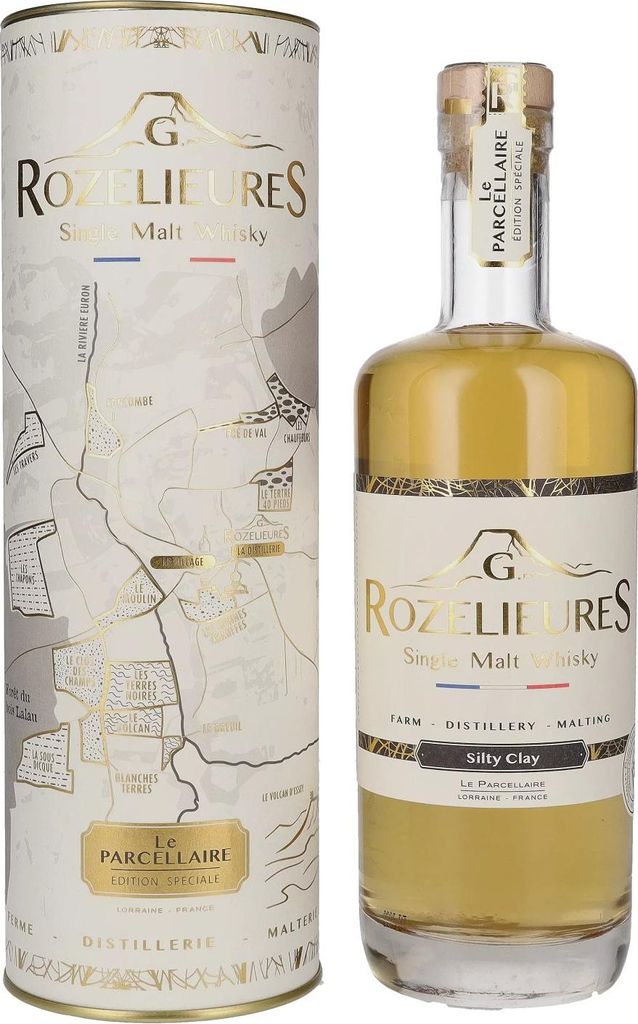 G. Rozelieures LE PARCELLAIRE Silty Clay Single Malt Whisky 43% Vol. 0,7l in Geschenkbox