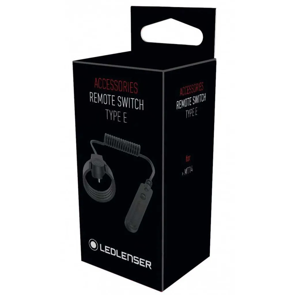 Ledlenser Commutateur Type E - Commande déportée silencieuse, câble robuste