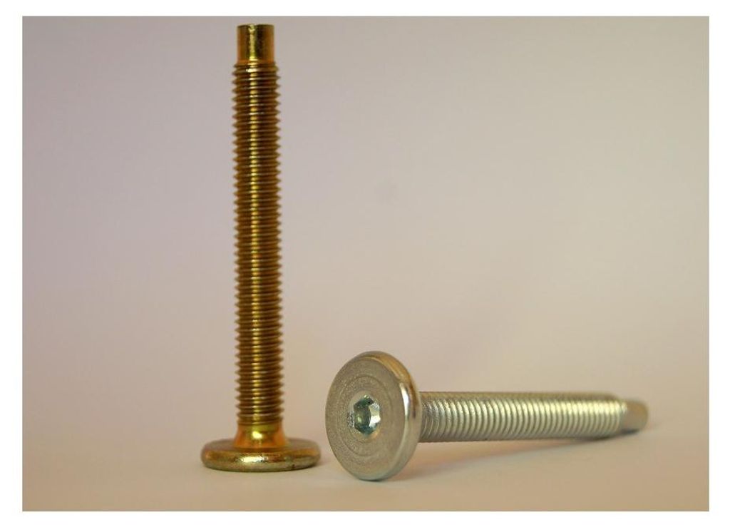 Wkręt Meblowy Ocynkowany Łeb Płaski 6*30Mm - 198 6*30 Zn