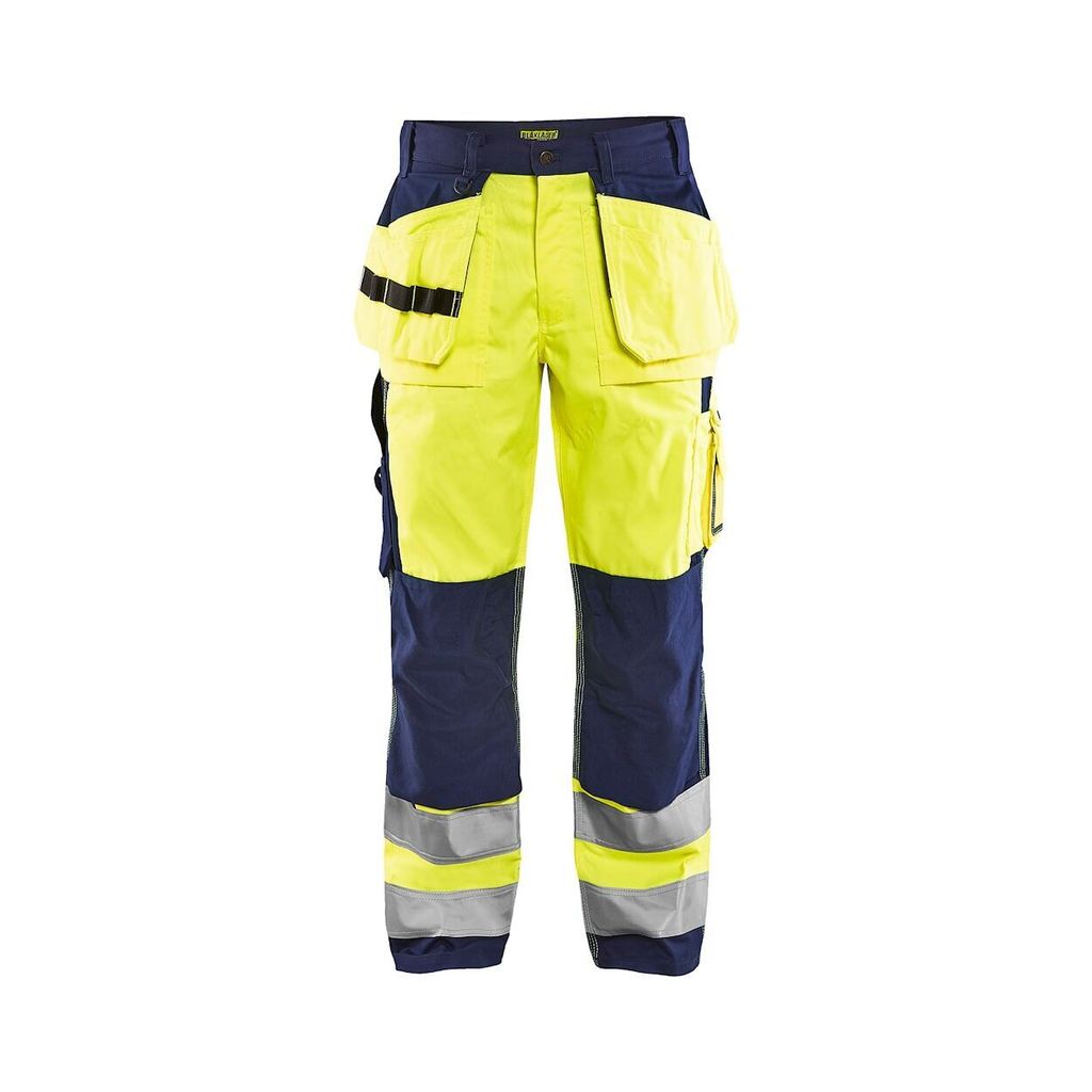 Blakläder High Vis Bundhose 1533 1860 in div. Farben, Farbe:gelb/marineblau, Größe:D84 (D21)