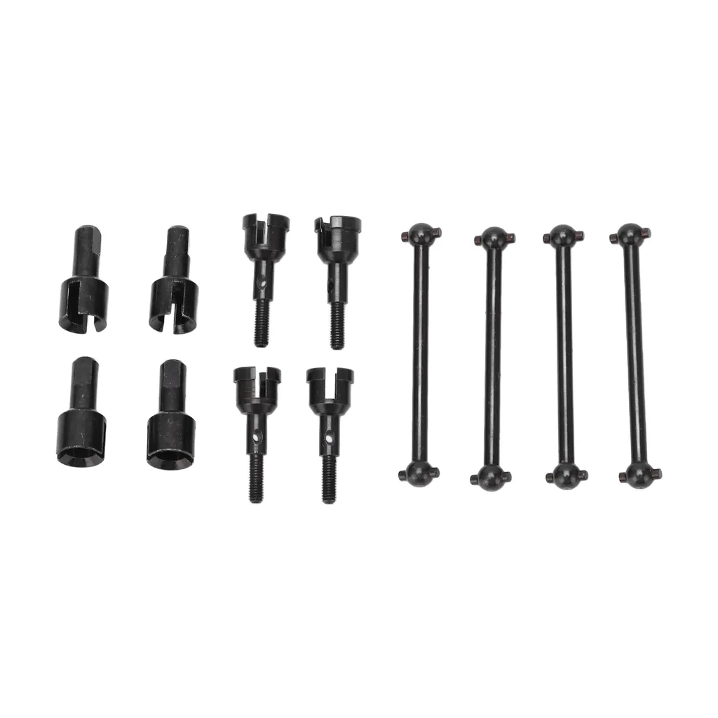 144001 Parti 144001 Parti in Acciaio Rc Cvd Kit Albero di Trasmissione Parte di Aggiornamento Metallo con Osso di Cane a Coppa Comune per 144001 Rc Car