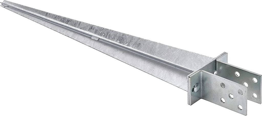 Pfostenträger 0-160 mm verstellbar Einschlaghülse Produktbild 3