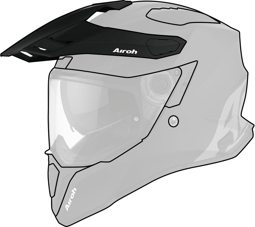 Frontino Casco Airoh Commander Nero Opaco Immagine del prodotto 