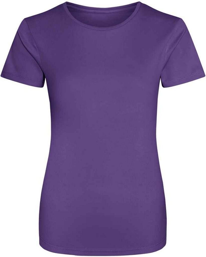 AWDis Just Cool Damen Sport T-Shirt PC2129 (XS) (Violett)