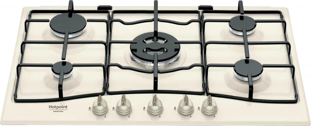 Optimisez votre Cuisine avec la Plaque Gaz 5 Feux Hotpoint 75cm Ivoire
