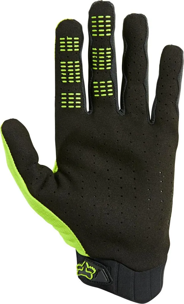 Gants de motocross anti ampoules FOX Flexair Jaune 2XL Confort
