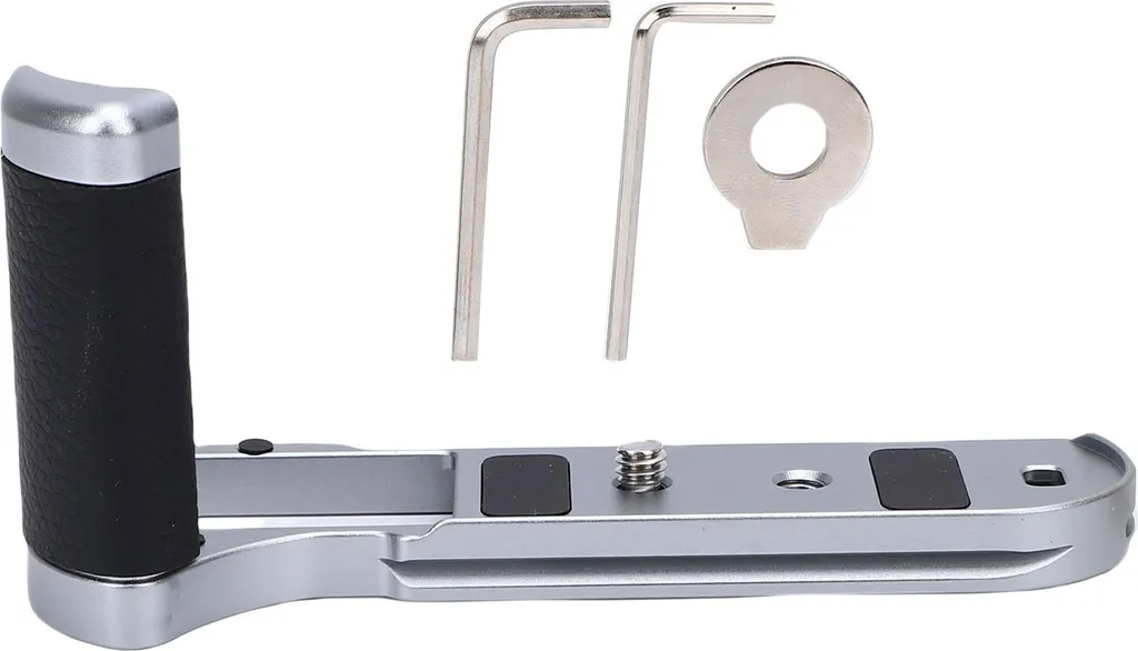 Grip à main en métal pour XT50 argent avec plaque de dégagement rapide