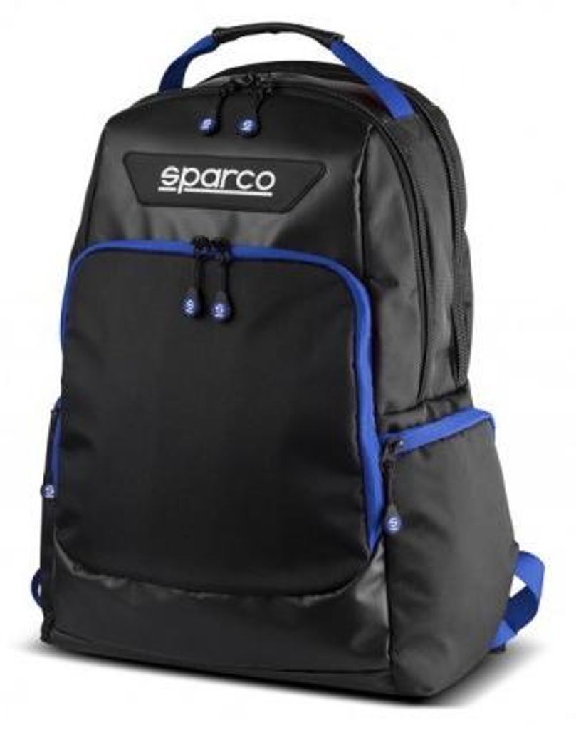 SPARCO 016445NRAZ SUPERSTAGE Rucksack Blau schwarz Produktbild 