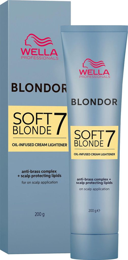 Wella Blondor Soft Blonde Cream, Creme, 200 g, Tube, Blond, Produktbild 