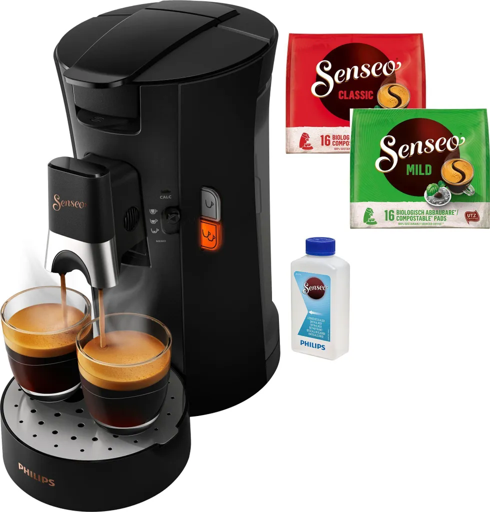 Machine à café Senseo Select Philips CSA240/60 noire pour dosettes - 9