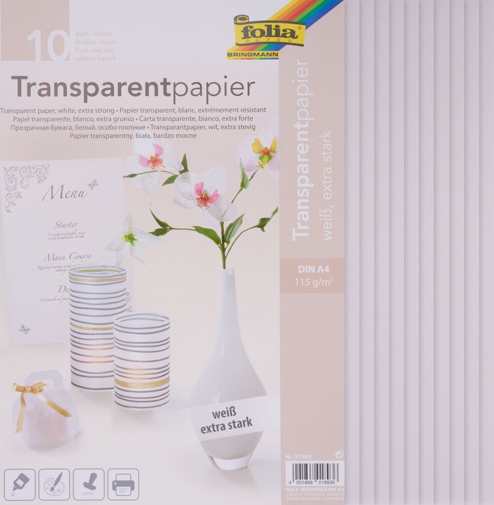 Obkreslovací papír 115 g/m, Din A4 Obrázek produktu 6