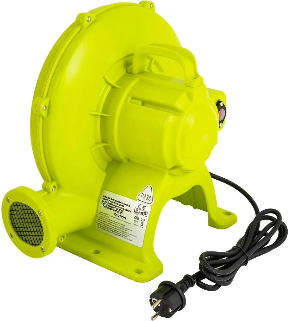 Souffleur d'air électrique 450W pour structures gonflables et jouets - 10