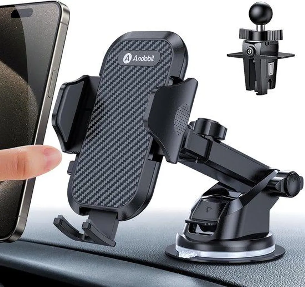 Support téléphone voiture pour grille d'aération idéal pour le GPS