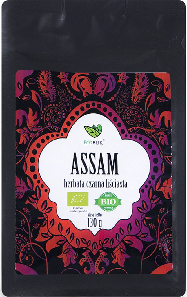 ASSAMČIERNY LISTOVÝ ČAJ 130 g - ECOBLIK Obrázok produktu 