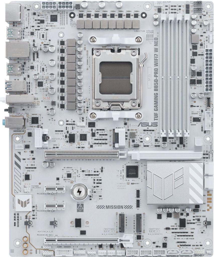 ASUS TUF GAMING B850-PRO WIFI7 W NEO AMD B850 Sockel AM5 ATX