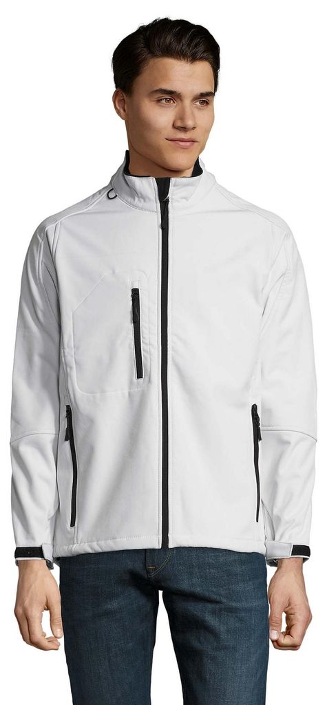 SOLS - "Relax" Softshelljacke für Herren LT2440 (XL) (Weiß)