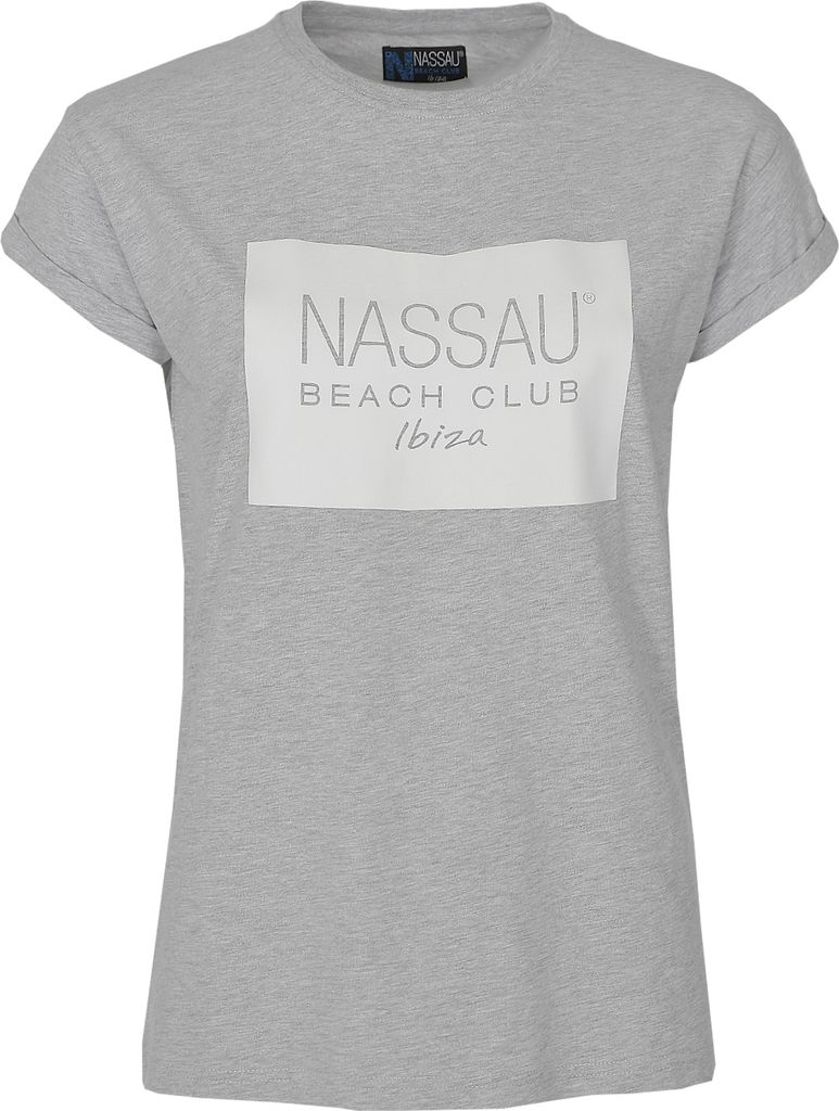 Nassau Beach T-Shirt NB231057 Damen grey melange XL