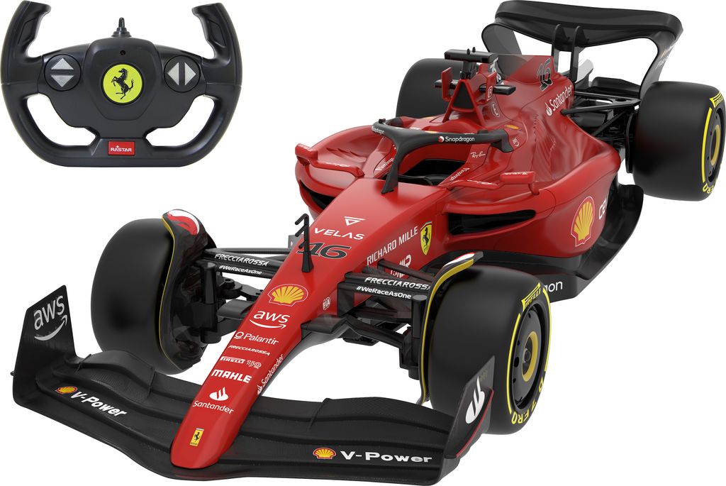 JAMARA Ferrari F1-75 1:12 - 2.4GHz Fernsteuerung, Rot Produktbild 