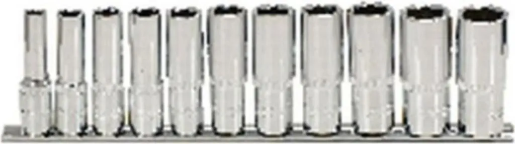 Specifiche KS TOOLS 918.0611 Kit Bussole Prolungate 8-19 mm 3/8"