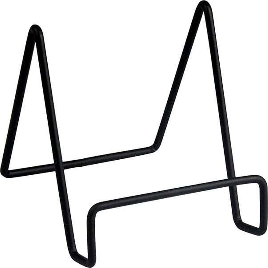 Muziker 7'', 10'' and 12'' Vinyl record display stand Tabellenständer für LP-Aufzeichnungen Black