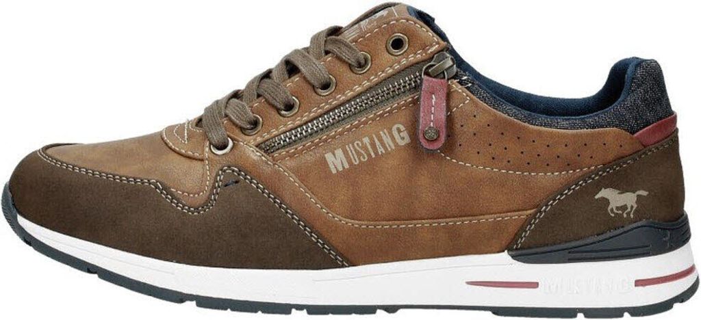 MUSTANG Schnürhalbschuhe Herren braun 41