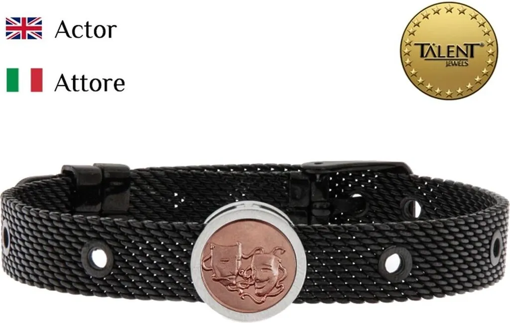 Bracciale da donna Talent Jewels - Gioiello Personalizzato in Acciaio