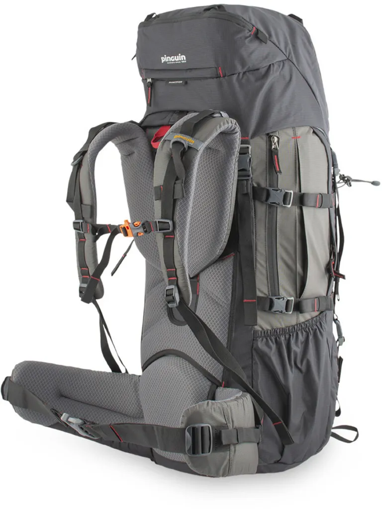 Penguin Explorer 60 Bleu : Sac à dos Technique avec Dos Ventilé Ergonomique - 4