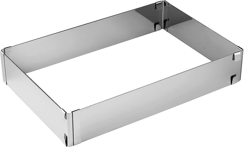Zenker Patisserie Backrahmen Eckig, Back Rahmen, Backform, Produktbild 1