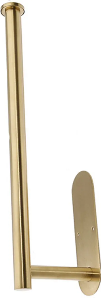 INF Porta Carta Autoadesivo Cucina | Supporto Rotolo Scottex Acciaio Inox