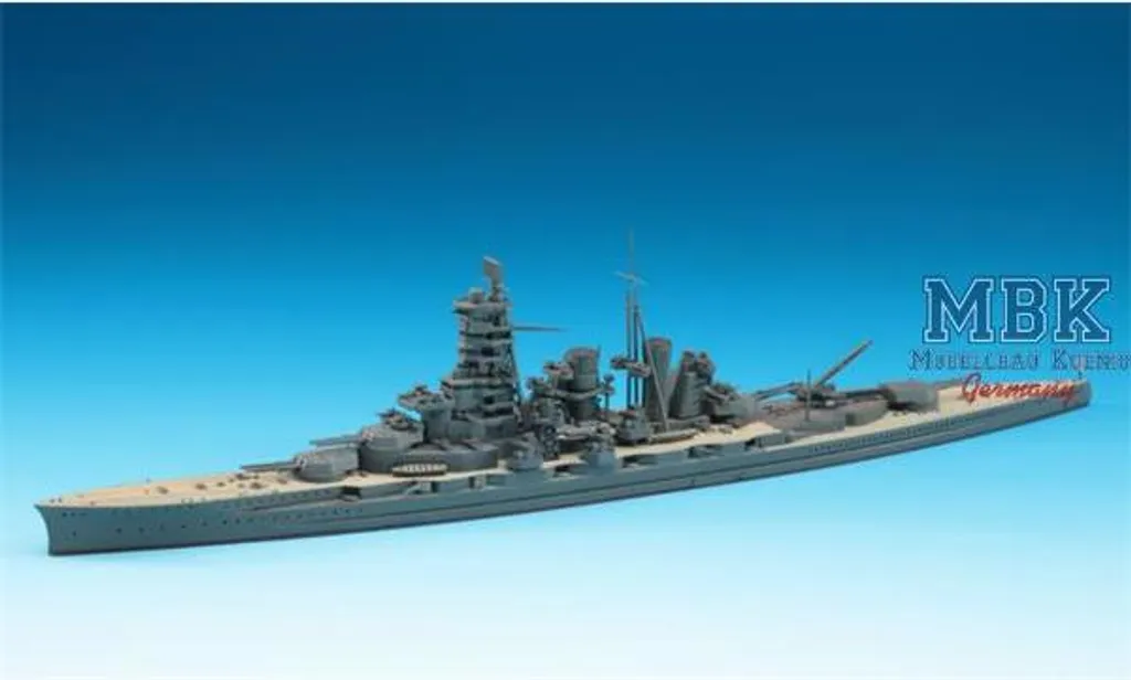 Maquette Cuirassé Japonais Kongo Hasegawa pour Diorama Naval 1/700