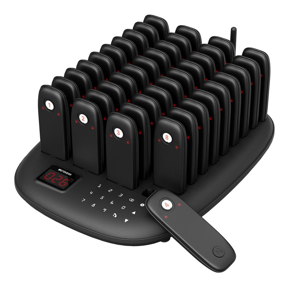 Système de bipeur pour restaurant Retekess TD175M, système Image du produit 