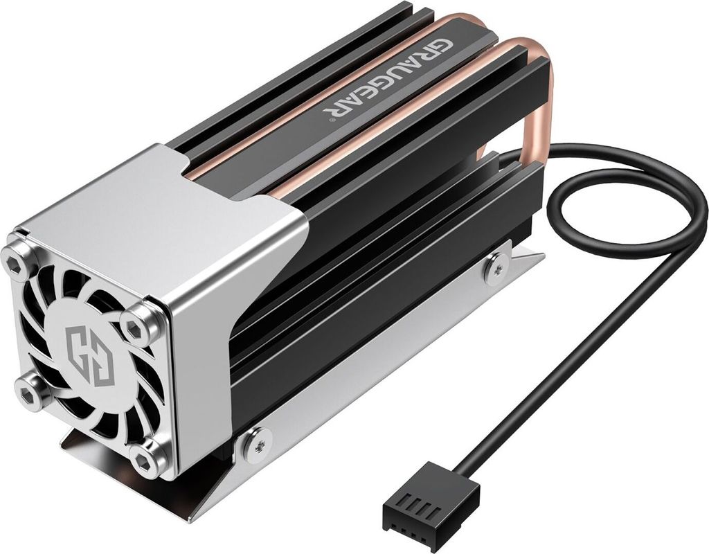 GRAUGEAR Kühlkörper SSD M.2NVMe mit PWM Lüfter retail