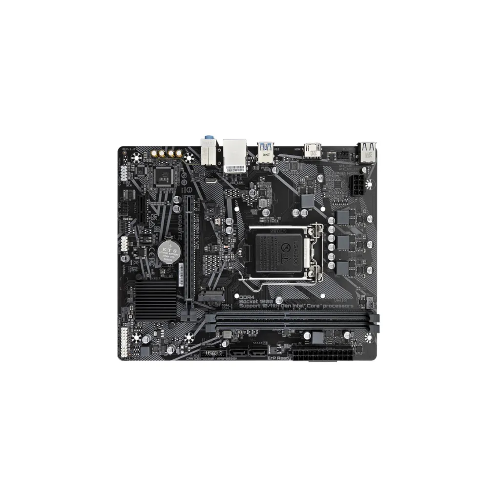 Carte mère Micro-ATX Gigabyte H510M K V2 pour PC de bureau LGA1200 - 4