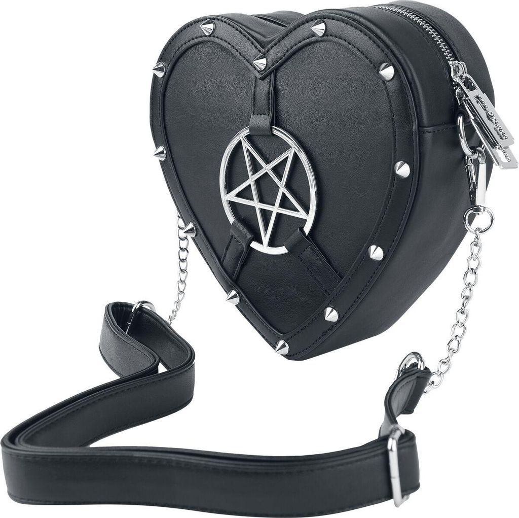 Heartless Handtasche Damen Pentahaunt - Love Bag schwarz Standard
