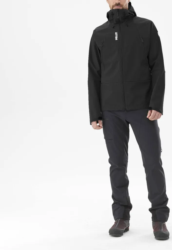 Millet K Absolute Shield JKT Veste Softshell Coupe-vent Noir Taille XL