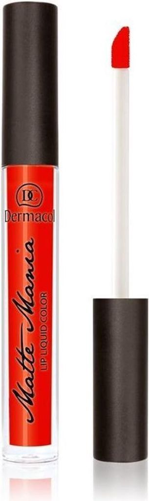 Dermacol Matte Mania Lip Liquid Color Flüssig-Lippenstift mit mattierender Wirkung N. 55 3,5 ml