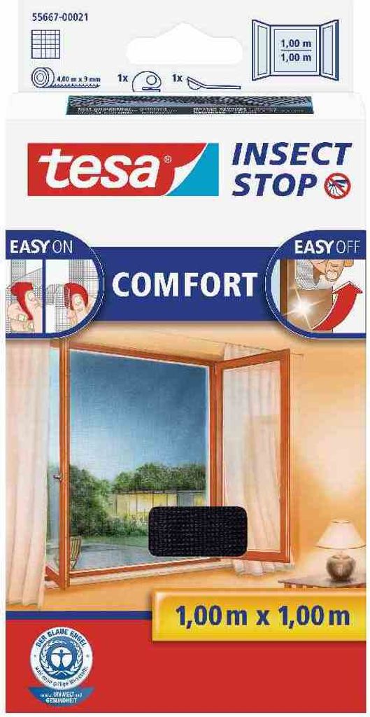 tesa Insect Stop Comfort sieťka proti hmyzu do okien - Obrázok produktu 