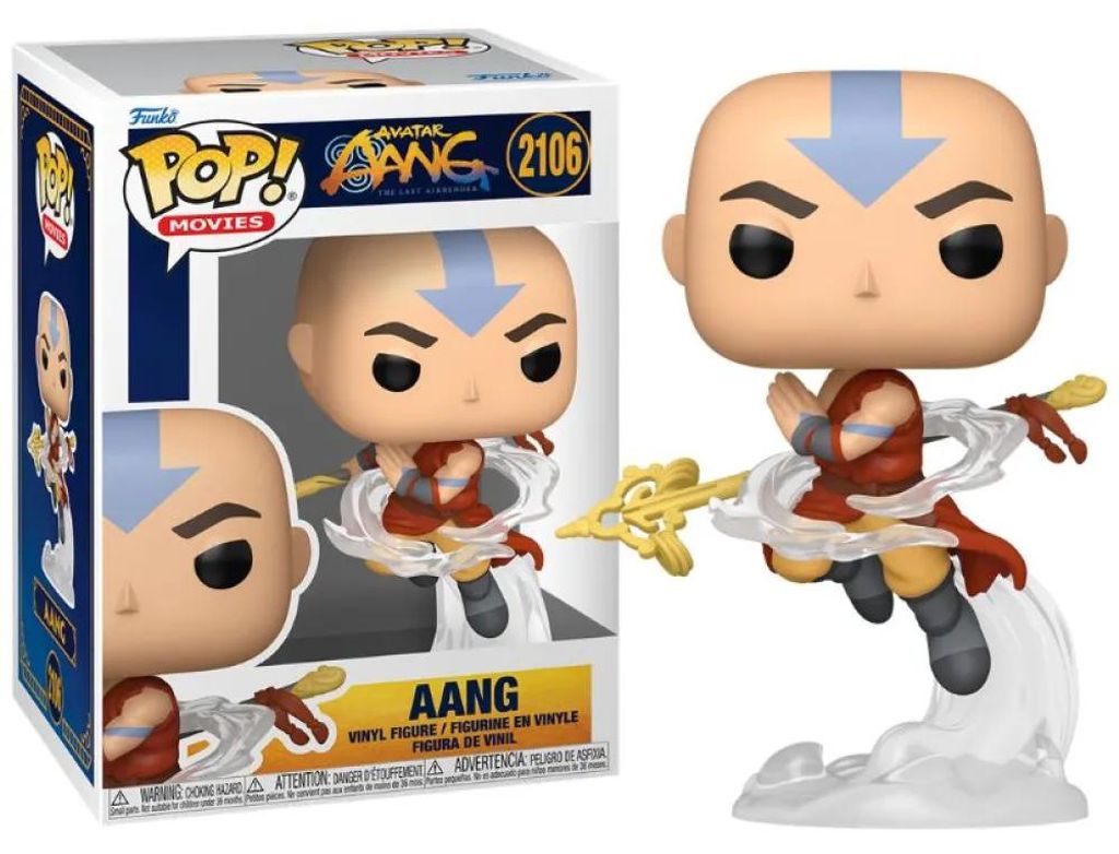 Funko Pop! Figurine en vinyle, Aang, unisexe, série 2106, Image du produit 