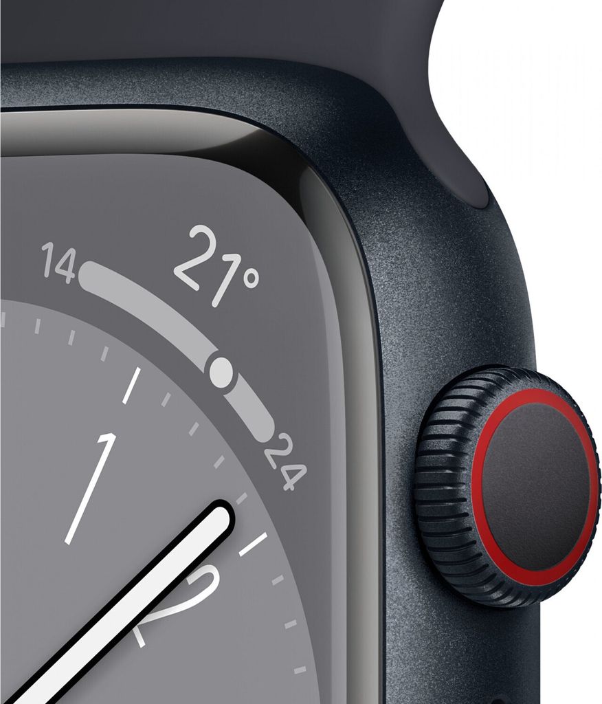 Apple Watch Series 8 midnight aluminium 45mm 4G midnight Produktbild 3
