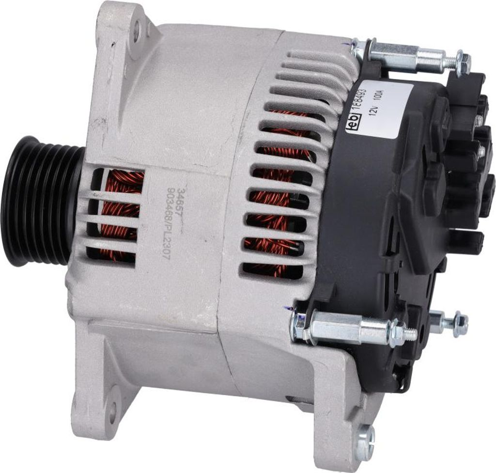 FEBI BILSTEIN 188493 Lichtmaschine Generator LiMa 100A 12V für LAND ROVER Range Rover I Discovery I (LJ)