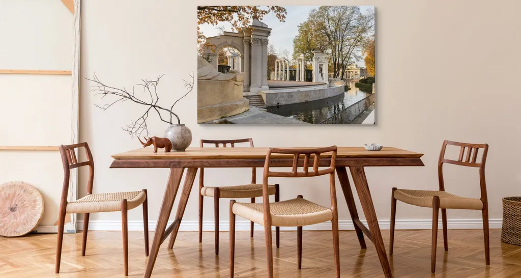 Stampa d'Arte Teatro di Varsavia 70x50 | Quadro Vintage Tela XXL Luxury - 2