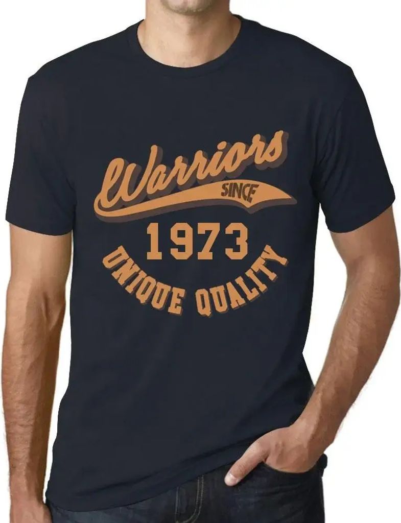 Herren Grafik T-Shirt Krieger seit 1973 – Warriors Since 1973 – Geschenk 51. Geburtstag Jahrestag 51 Jahre Jubiläum 51 Jährige Mann Jahrgang ...