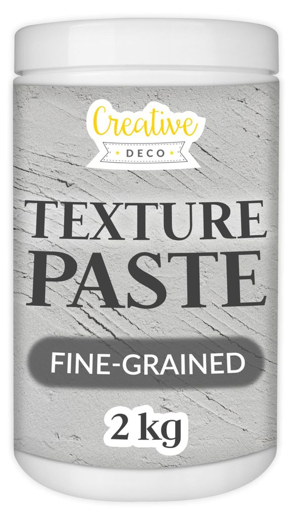 Creative Deco Structuurpasta Fijnkorrelig 2 kg, Grijs Productafbeelding 