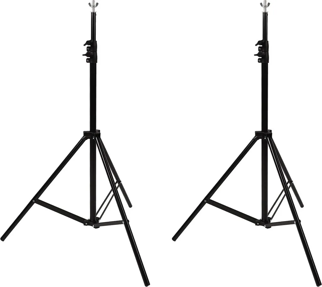 Kit support de fond pour photographie de portrait et tournage de vidéos