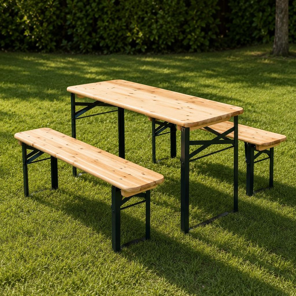 HAGO24 Kindersitzgruppe Picknickbank Gartenbank Produktbild 
