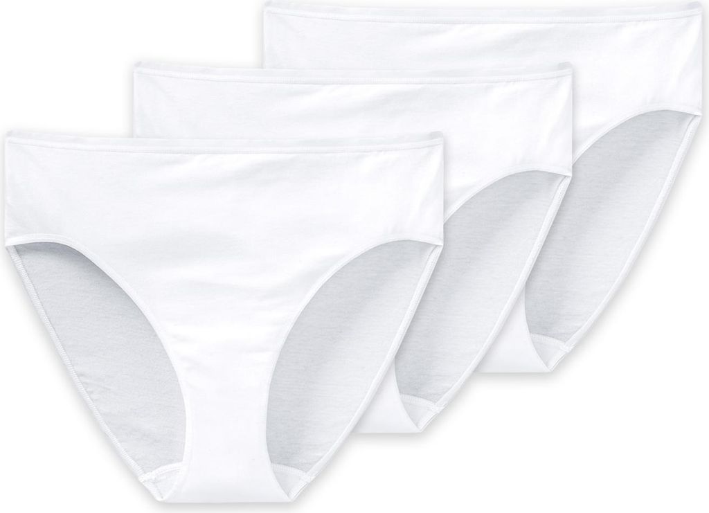 SCHIESSER Damen 3PACK Slip - weiss - Größe 42 Produktbild 